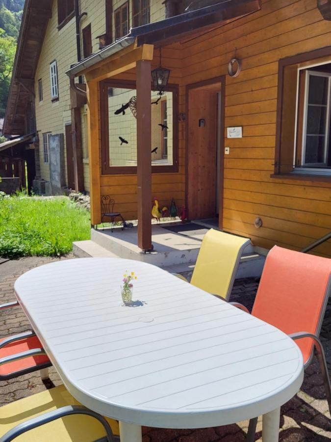 Chalet Am Fels Innertkirchen Buitenkant foto